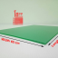 65 cm X 81 cm Green หนา 4 mm