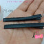 GG059 โครงกิ๊บหนีบโลหะแบบปากจระเข้ สีดำด้าน ยาว 7.5 cm.