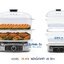 Fry King หม้อนึ่งไฟฟ้าความจุ 26 ลิตร ตั้งเวลาได้ ถาดนึ่ง 2 ชั้น หม้อนึ่งใหญ่ จัมโบ้ รุ่น FR-B15